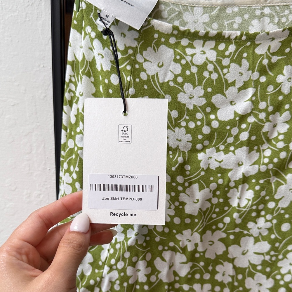 Nwt midi reformation zoe skirt - Picture 4 of 10